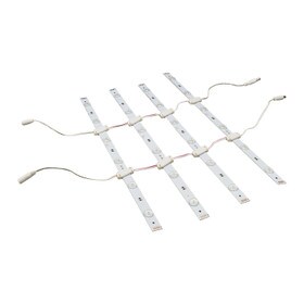 SEG LED Ladder Light 4 Rows x 20" Length | Cool White 6500K 29 Watts Per Set 2000 Lumens Per Sq Ft 12V UL
