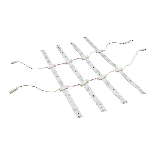 SEG LED Ladder Light 6 Rows x 20" Length | Cool White 6500K 43 Watts Per Set 2000 Lumens Per Sq Ft 12V UL