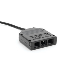 Black 3 Port Junction Box for Marquee Pucks