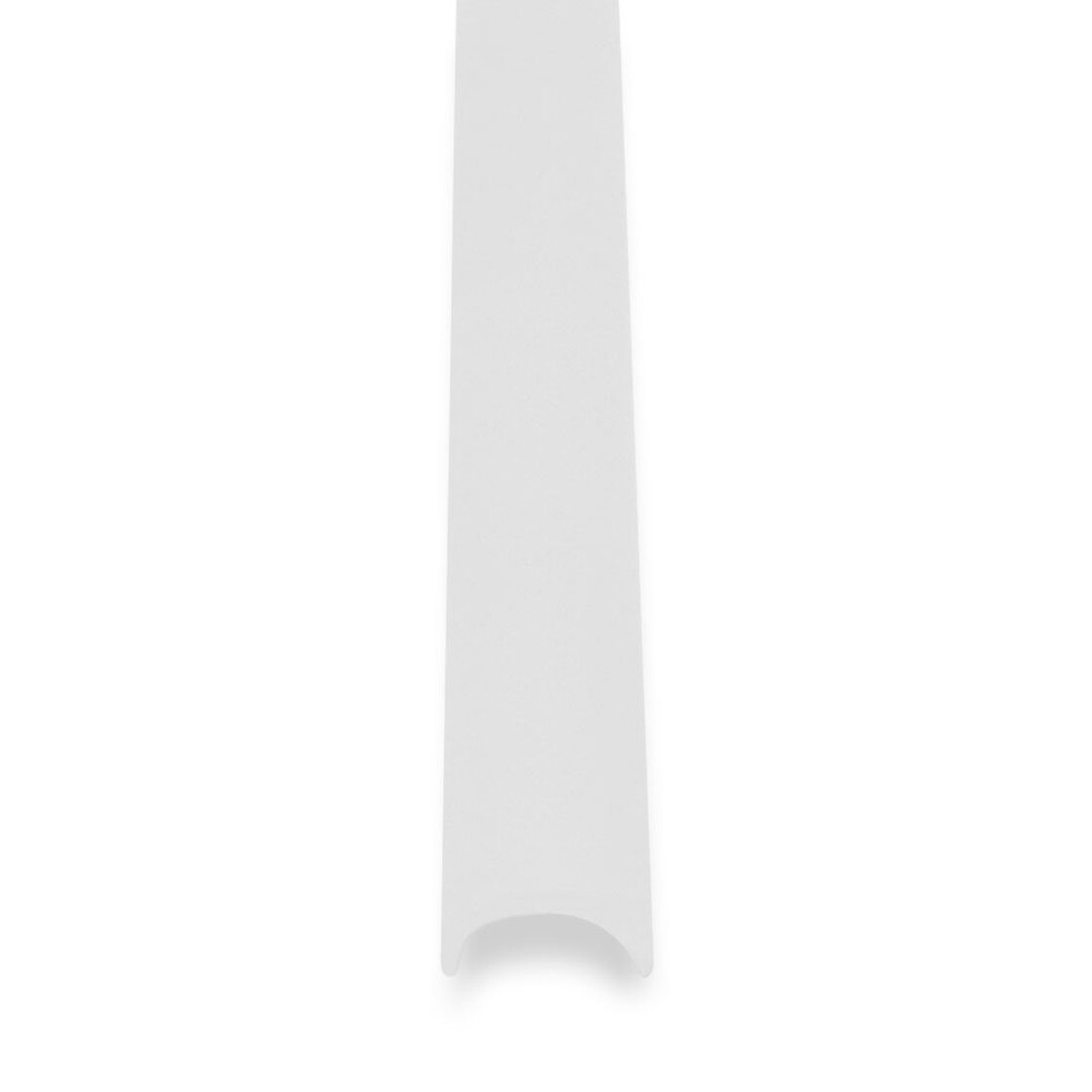 Frosted White Acrylic Channel Lens for LED Ribbon Mounting Channel | 4' Length | LED-OS-216-4 Series
