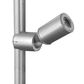 Linear Light Fixture Spot Light | 6500K 1 Watts | 80 Lumens Per Fixture 12V | Clear Anodized Aluminum | LED-OS-401-CW Series