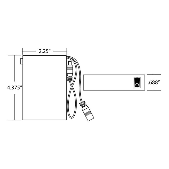 Battery LED Power Supply 3000mAH LEDRB24V3A