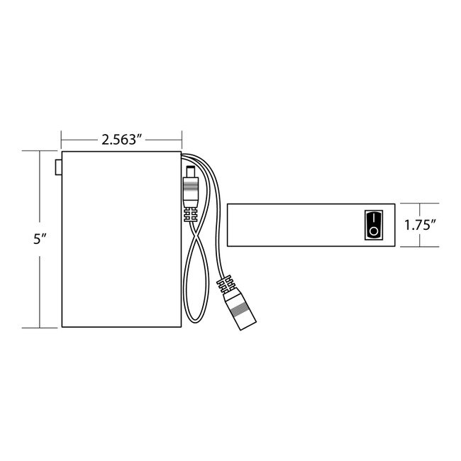 Battery LED Power Supply 5000mAH LEDRB24V5A