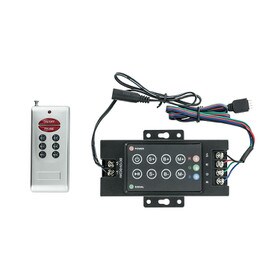 RGB LED Deluxe Controller | Up to 25 Color Changing Functions | 12V/24V