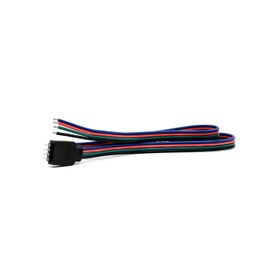 18" Long Black RBG Ribbon Flex Connector Cable