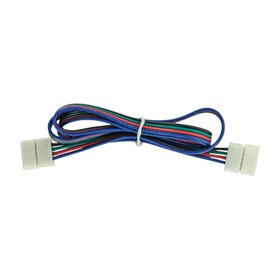 24" Connector Cable for Cut Pieces of RGB LED Ribbon
