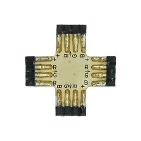 Single Ribbon 4way Cross with Pin Connector