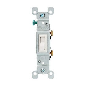 White Toggle Switch