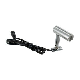 Tiny Spot LED Exhibit and Display Arm Light | Cool White 6500K 2 Watts | 110 Lumens Per Fixture 12 Works with UL Power Supply