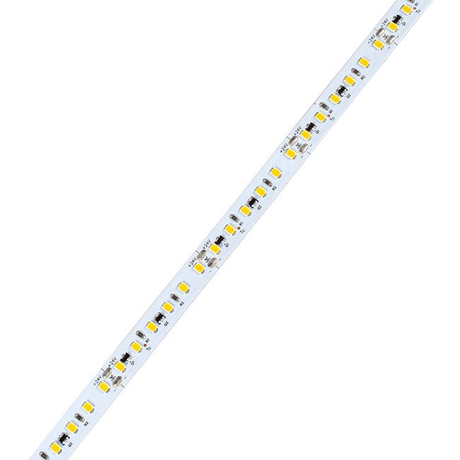 3/8in Wide Ribbon Lighting | 2835 Chip Pure White 4000-4500K 120 Watts 24V | IP20 UL | 98ft Length