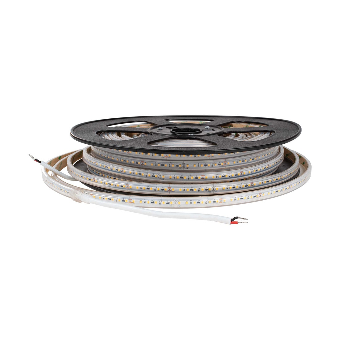 3/8in Wide Ribbon Lighting | 2835 Chip | Pure White 4000-4500K | 120 Watts 24V | IP65 UL | 98ft Length