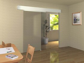 Self Closing Glass Sliding Door System Sugatsune