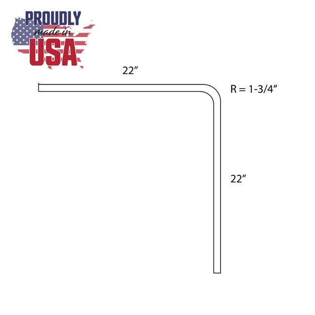 White PVC L Track Recessed Mount Track System
