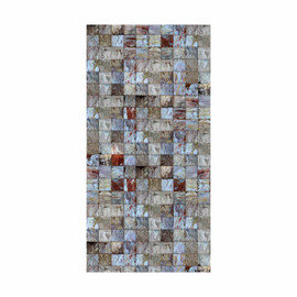 4ft H x 8ft W x .060in Thick | Ancient Stone Tiles | Translucent Panel