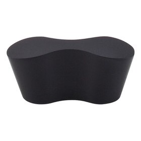 Nouveau Ii Knob 1" Cc Flat Black