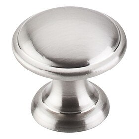 Dakota Knob Brushed Satin Nickel