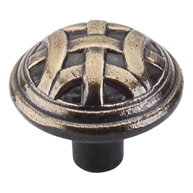 Tuscany Knob Dark Antique Brass