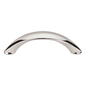 Arc Pull 3" C/C Polished Nickel