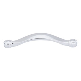 Saddle Pull 5 1/16" C/C Polished Chrome