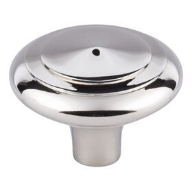Aspen Ii Peak Knob 2" Diameter Polished Nickel
