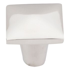 Aspen Ii Square Knob 1 1/4" Polished Nickel