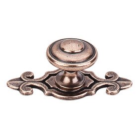 Britannia Knob W/Backplate Old English Copper
