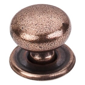 Britannia Knob W/Backplate Old English Copper