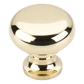 Somerset Ii Knob Polished Brass