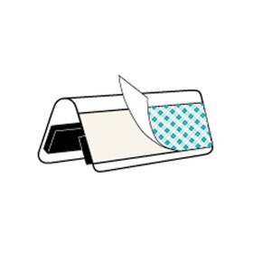Magnaclamp with Adhesive Backing
