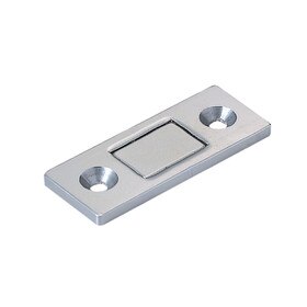 Sugatsune Nickel Finish Steel Ultra Thin Magnetic Catch | MC-159 Series