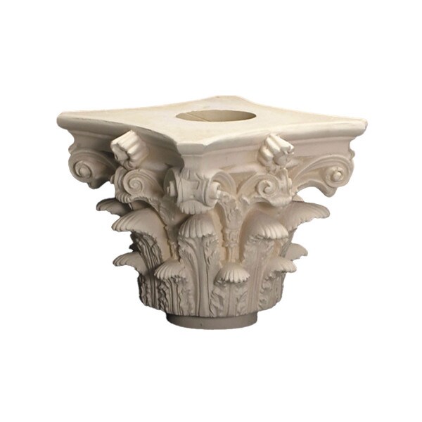 10in x 8ft | Fluted Tapered Fiberglass Column | With Corinthian Cap