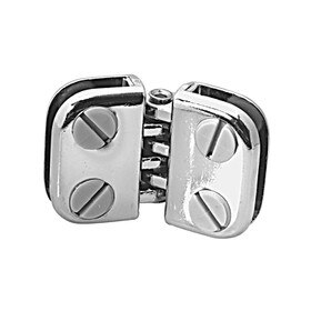 Bright Chrome Finish Hinge with Pin 3/16" Material