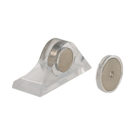 Clear Acrylic 7/8"L X 3/8"W X 7/16"H Magnetic Door Catch