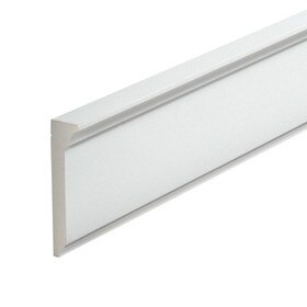 Fypon | 5-1/2in H x 1-1/2in Proj | Primed White Polyurethane Crown Moulding | Edge Center