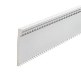 Fypon | 2-3/4in H x 3-1/8in Proj | Primed White Polyurethane Crown Moulding | Outside Corner
