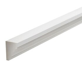 Fypon | 4in H x 3-1/4in Proj | Primed White Polyurethane | Crown Moulding | 8' Long