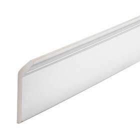 Fypon | 7-5/8in H x 2-3/8in Proj | Primed White Polyurethane | Crown Moulding | 16' Long
