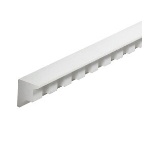 Fypon | 2-3/8in H x 2-1/4in Proj | Primed White Polyurethane | Crown Moulding | 8' Long
