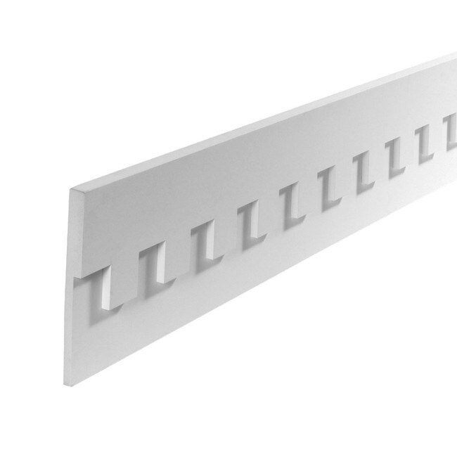 11-1/2" High x 1-3/16" Projection Dential Fascia Moulding 12'4-1/2" Length