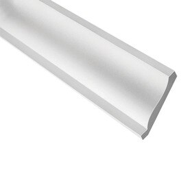 Fypon | 6-1/2in Face x 4-9/16in H x 4-9/16in Proj | Primed White Polyurethane | Crown Moulding | 16ft Long | Style MLD450