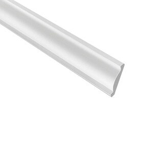 Fypon | 6-5/16in Face x 4-5/8in H x 4-3/8in Proj | Primed White Polyurethane | Crown Moulding | 7ft-10in Long