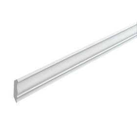 Fypon | 10-1/16in Face x 7-7/8in H x 6-5/16in Proj | Primed White Polyurethane | Crown Moulding | 7ft-11in Long