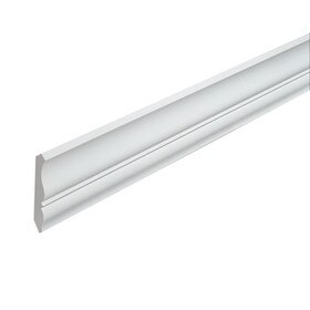 Fypon | 4-3/8in H x 2-3/4in Proj | Primed White Polyurethane | Crown Moulding | 16' Long