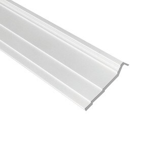 Fypon | 5-1/4in H x 5-3/8in Proj | Primed White Polyurethane Crown Moulding | Inside Corner