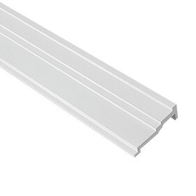 Fypon | 4-3/4in H x 4-5/8in Proj | Primed White Polyurethane Crown Moulding | Edge Center