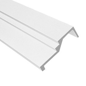 Fypon | 5-5/16in H x 7-7/8in Proj | Primed White Polyurethane Crown Moulding | Inside Corner