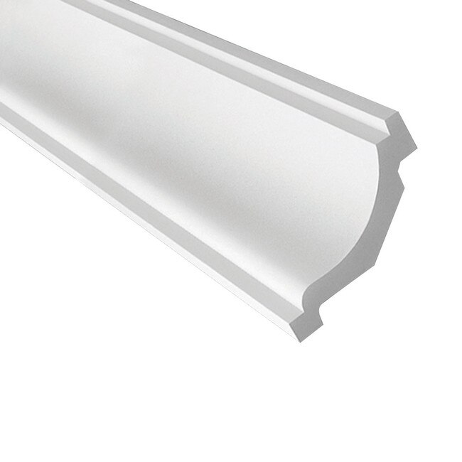 Fypon | 11in H x 9-1/4in Proj | Primed White Polyurethane | Crown Moulding | 16' Long