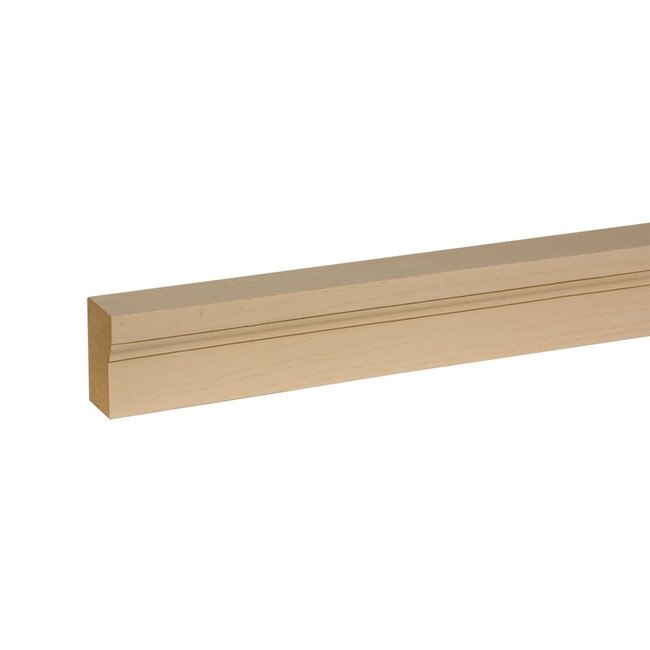 Fypon | 5-3/8in Face x 3-15/16in H x 3-5/8in Proj | Primed White Polyurethane Crown Moulding | 7ft-10in Long