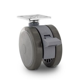 Swivel Twin Wheel Series Institutional Caster