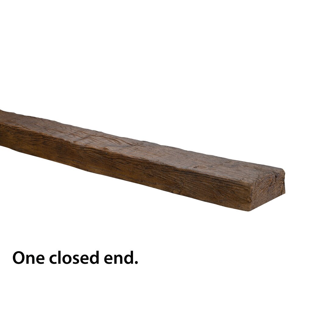 4-3/8in W x 2-1/4in H | Modern Faux Wood Beam